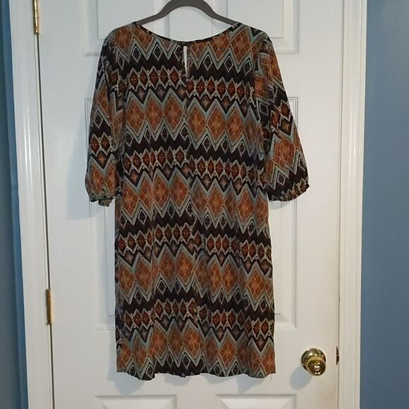 Paisley and Ivy  printed dress Sz L - Picture 5 of 5